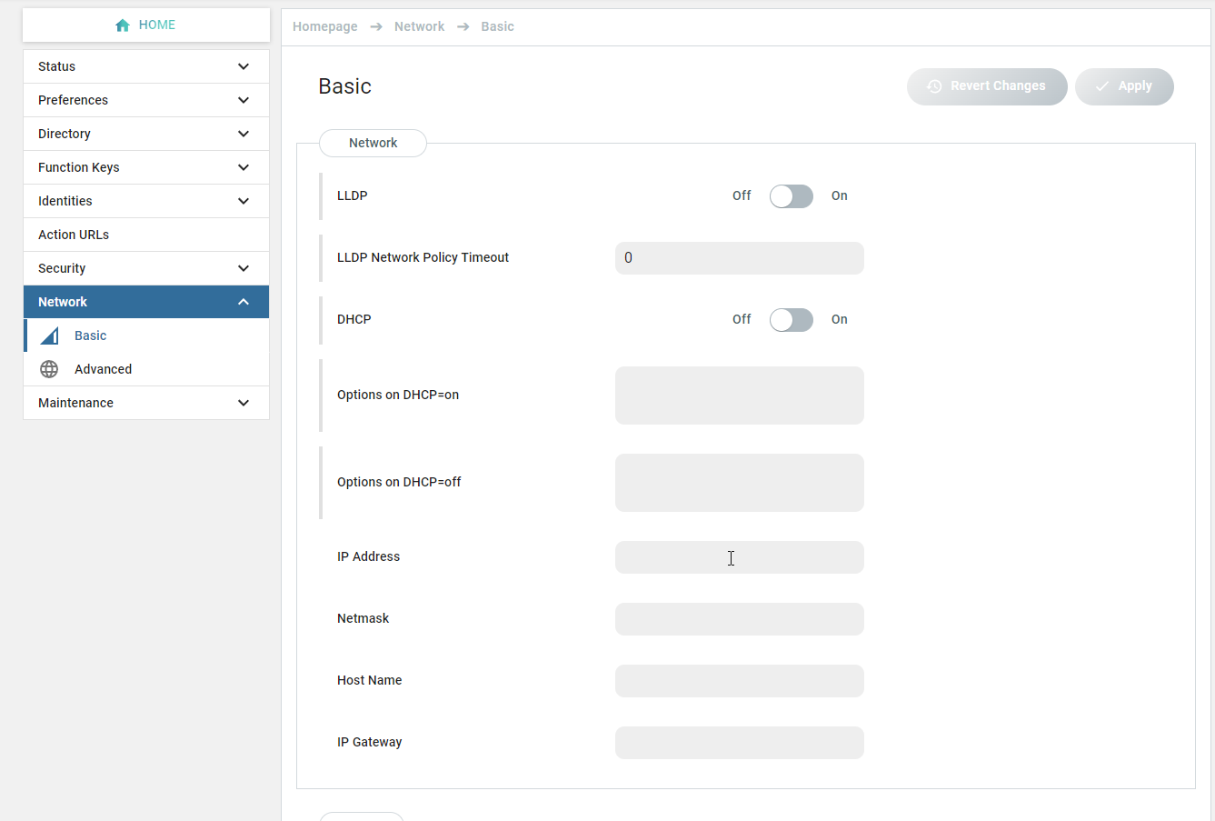 Snom D865 manual Network settings not working (can not edit and save) -  Community - Snom Confluence